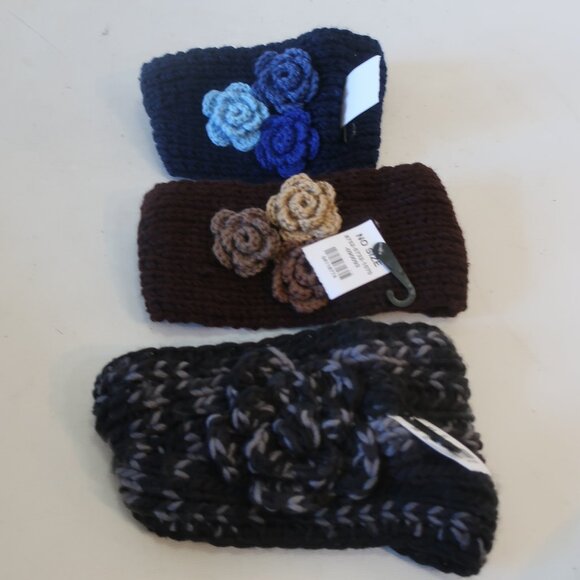 Shag Boutique Accessories - NWT Womens 3PC Shag Boutique Assorted Knit Headbands One Size